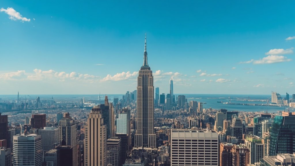 Pessoa brasileira trabalhando em ambiente digital profissional para ilustrar Gol Estreia Voos para Nova York, com mesa organizada.