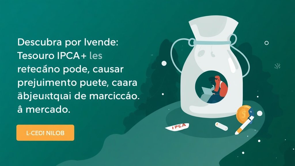 Pessoa brasileira trabalhando em ambiente digital profissional para ilustrar Quando vender Tesouro IPCA+ antes do vencimento pode dar.