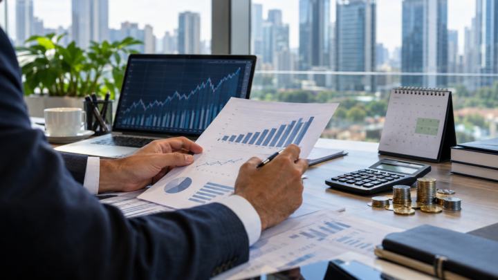 Analista financeiro avaliando o ranking das empresas que mais pagaram dividendos no segundo trimestre de 2026